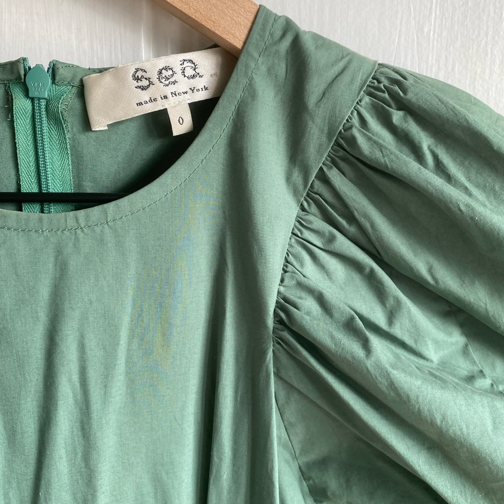 SEA Clover Puff Sleeve Dress Sz 0(xs) - Picture 3 of 10